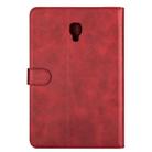 For Samsung Galaxy Tab A8.0 (2017) T380 Fashion Calf Texture Zipper Horizontal Flip Leather Case with Stand & Card Slots & Wallet & Wake-up / Sleep Function(Red) - 3