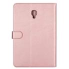 For Samsung Galaxy Tab A8.0 (2017) T380 Fashion Calf Texture Zipper Horizontal Flip Leather Case with Stand & Card Slots & Wallet & Wake-up / Sleep Function(Rose Gold) - 3