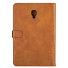 For Samsung Galaxy Tab A8.0 (2017) T380 Fashion Calf Texture Zipper Horizontal Flip Leather Case with Stand & Card Slots & Wallet & Wake-up / Sleep Function(Brown) - 3