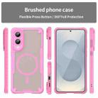 For Samsung Galaxy S25 Edge 5G Armor Glaze MagSafe Magnetic Phone Case(Pink) - 2