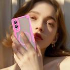 For Samsung Galaxy S25 Edge 5G Armor Glaze MagSafe Magnetic Phone Case(Pink) - 3