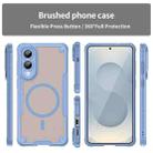 For Samsung Galaxy S25 Edge 5G Armor Glaze MagSafe Magnetic Phone Case(Blue) - 2