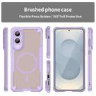 For Samsung Galaxy S25 Edge 5G Armor Glaze MagSafe Magnetic Phone Case(Purple) - 2