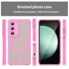 For Samsung Galaxy S24 FE 5G Armor Glaze MagSafe Magnetic Phone Case(Pink) - 2