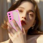 For Samsung Galaxy S24 FE 5G Armor Glaze MagSafe Magnetic Phone Case(Pink) - 3