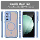 For Samsung Galaxy S24 FE 5G Armor Glaze MagSafe Magnetic Phone Case(Blue) - 2