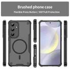 For Samsung Galaxy S25+ 5G Armor Glaze MagSafe Magnetic Phone Case(Black) - 2