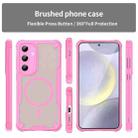For Samsung Galaxy S25+ 5G Armor Glaze MagSafe Magnetic Phone Case(Pink) - 2