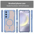 For Samsung Galaxy S25+ 5G Armor Glaze MagSafe Magnetic Phone Case(Blue) - 2