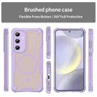 For Samsung Galaxy S25+ 5G Armor Glaze MagSafe Magnetic Phone Case(Purple) - 2
