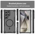 For Samsung Galaxy S24 Ultra 5G Armor Glaze MagSafe Magnetic Phone Case(Black) - 2