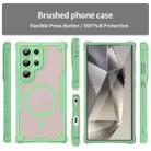 For Samsung Galaxy S24 Ultra 5G Armor Glaze MagSafe Magnetic Phone Case(Green) - 2