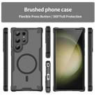 For Samsung Galaxy S23 Ultra 5G Armor Glaze MagSafe Magnetic Phone Case(Black) - 2