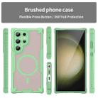For Samsung Galaxy S23 Ultra 5G Armor Glaze MagSafe Magnetic Phone Case(Green) - 2
