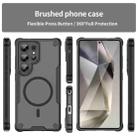 For Samsung Galaxy S25 Ultra 5G Armor Glaze MagSafe Magnetic Phone Case(Black) - 2
