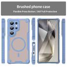 For Samsung Galaxy S25 Ultra 5G Armor Glaze MagSafe Magnetic Phone Case(Blue) - 2