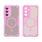 For Samsung Galaxy S25 FE 5G Armor Glaze MagSafe Magnetic Phone Case(Pink) - 2