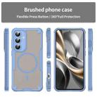 For Samsung Galaxy S25 FE 5G Armor Glaze MagSafe Magnetic Phone Case(Blue) - 3