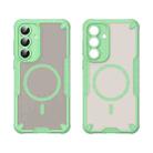 For Samsung Galaxy S25 FE 5G Armor Glaze MagSafe Magnetic Phone Case(Green) - 2
