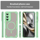 For Samsung Galaxy S25 FE 5G Armor Glaze MagSafe Magnetic Phone Case(Green) - 3