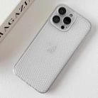 For iPhone 16 Pro Ice Cream Dream Network Cooling PC Phone Case with Lens Film(Transparent) - 2