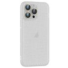 For iPhone 15 Pro Max Ice Cream Dream Network Cooling PC Phone Case with Lens Film(Transparent) - 1