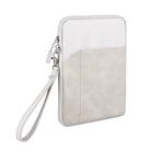 For 10 inch or Below Tablet ND00S Felt Sleeve Protective Case Inner Carrying Bag(Light Grey) - 1