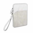 For 10 inch or Below Tablet ND00S Felt Sleeve Protective Case Inner Carrying Bag(Light Grey) - 1