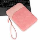 For 10.8 inch or Below Tablet ND00S Felt Sleeve Protective Case Inner Carrying Bag(Pink) - 8