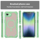 For iPhone 16e Armor Glaze MagSafe Magnetic Phone Case(Green) - 2