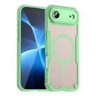 For iPhone 17 Air Armor Glaze MagSafe Magnetic Phone Case(Green) - 1