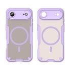 For iPhone 17 Air Armor Glaze MagSafe Magnetic Phone Case(Purple) - 2
