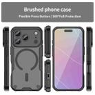 For iPhone 17 Pro Armor Glaze MagSafe Magnetic Phone Case(Black) - 2