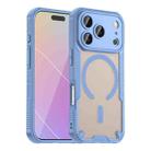For iPhone 17 Pro Armor Glaze MagSafe Magnetic Phone Case(Blue) - 1