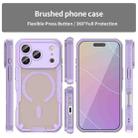 For iPhone 17 Pro Armor Glaze MagSafe Magnetic Phone Case(Purple) - 2