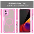 For Samsung Galaxy A06 5G Armor Glaze MagSafe Magnetic Phone Case(Pink) - 2