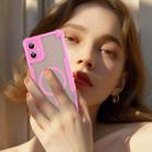 For Samsung Galaxy A06 5G Armor Glaze MagSafe Magnetic Phone Case(Pink) - 3