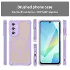 For Samsung Galaxy A16 4G Armor Glaze MagSafe Magnetic Phone Case(Purple) - 2