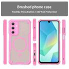 For Samsung Galaxy A16 5G Armor Glaze MagSafe Magnetic Phone Case(Pink) - 2