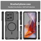 For Motorola Moto G75 5G Armor Glaze MagSafe Magnetic Phone Case(Black) - 2