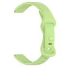 12mm Butterfly Buckle Silicone Watch Band(Matcha Green) - 3