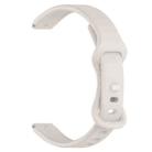 12mm Butterfly Buckle Silicone Watch Band(Apricot) - 3