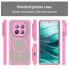 For Redmi Note 14 Pro+ 5G Armor Glaze MagSafe Magnetic Phone Case(Pink) - 2