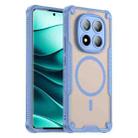 For Redmi Note 14 Pro+ 5G Armor Glaze MagSafe Magnetic Phone Case(Blue) - 1