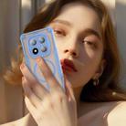 For Redmi Note 14 Pro+ 5G Armor Glaze MagSafe Magnetic Phone Case(Blue) - 3