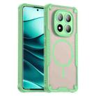 For Redmi Note 14 Pro+ 5G Armor Glaze MagSafe Magnetic Phone Case(Green) - 1