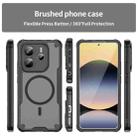 For Redmi Note 14 5G Global Armor Glaze MagSafe Magnetic Phone Case(Black) - 2