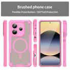 For Redmi Note 14 5G Global Armor Glaze MagSafe Magnetic Phone Case(Pink) - 2