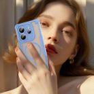 For Redmi Note 14 5G Global Armor Glaze MagSafe Magnetic Phone Case(Blue) - 3