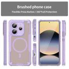 For Redmi Note 14 5G Global Armor Glaze MagSafe Magnetic Phone Case(Purple) - 2